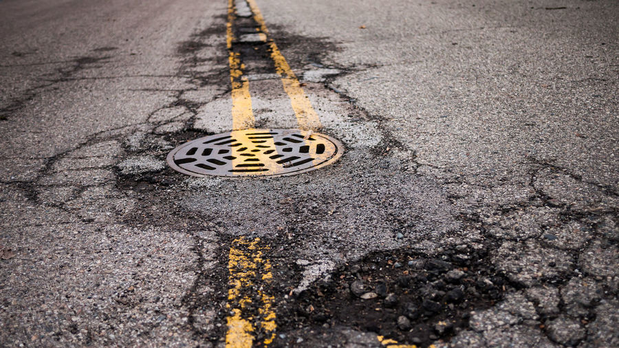 Close-up of road