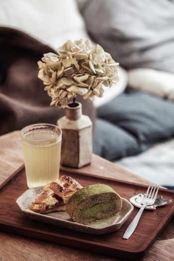 Close-up of drink on table