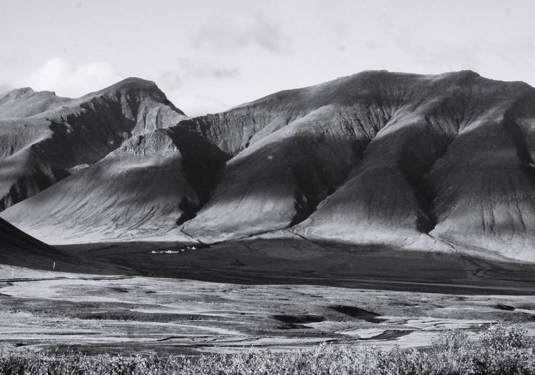 View of mountain range