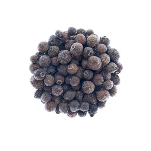 Heap seed in a circle against white background