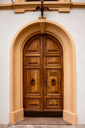 Closed door