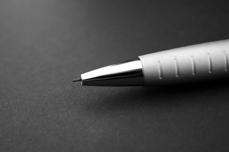 Close-up of ballpoint pen