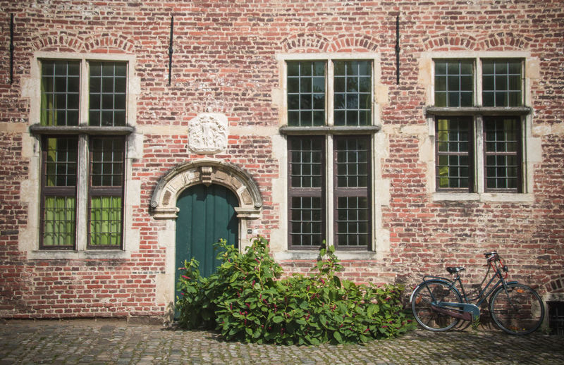 Exterior of flemish building
