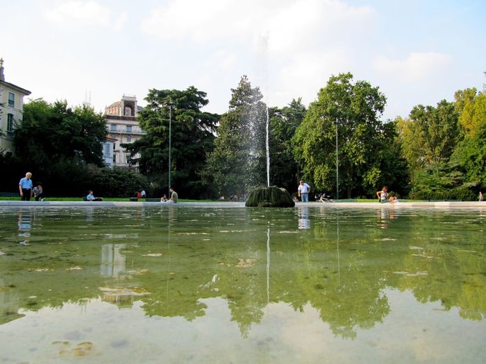 People in water