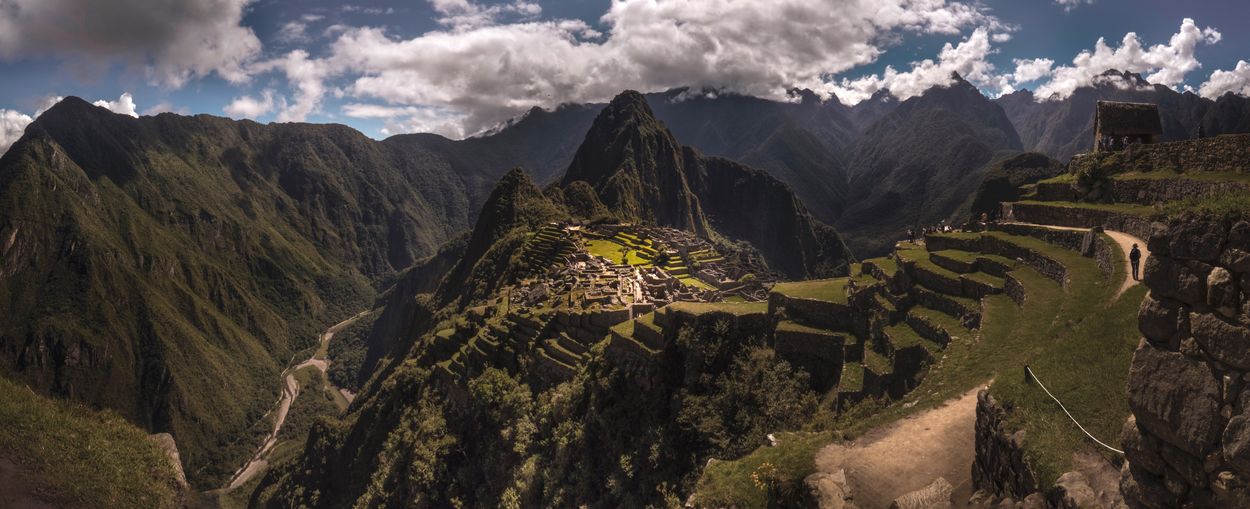 Panoramic view of mountains