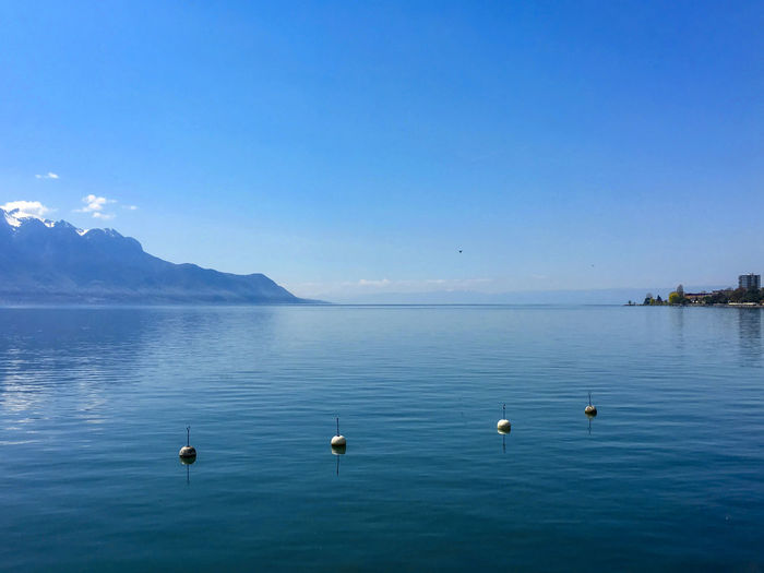 Lake geneva, montreux, switzerland