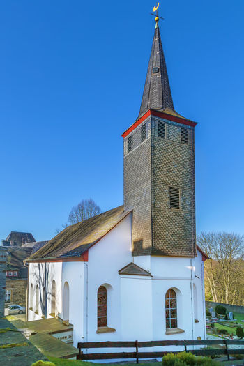 St. martinus church is the roman catholic church in the burg castle grounds, solingen-burg, germany