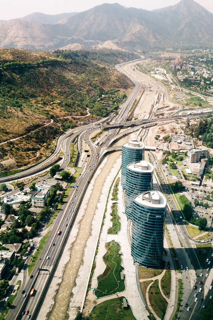 AERIAL VIEW OF ROAD