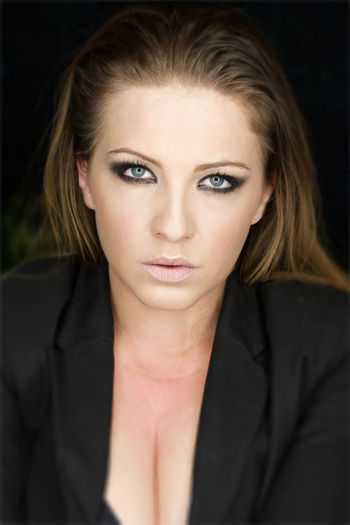 Portrait of young woman