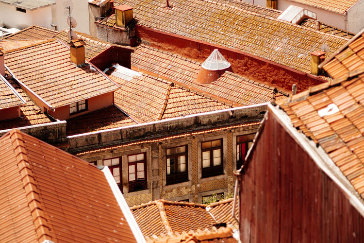 Roof of houses