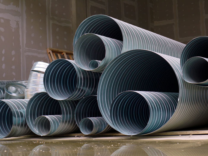 Close-up of pipes