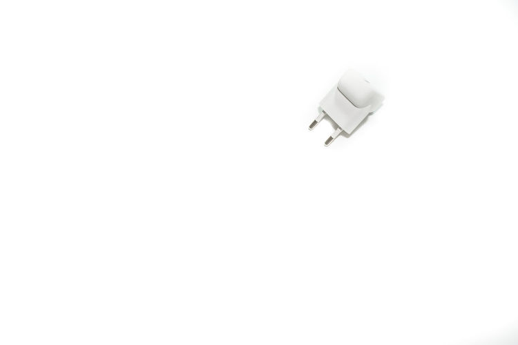 Electric lamp on white background