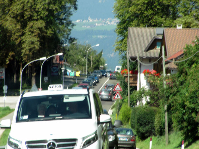 Traffic on road