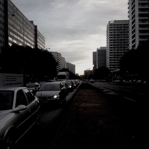 Buildings in city