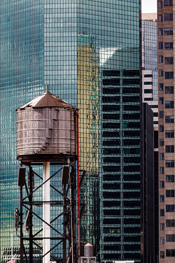 Modern building in city
