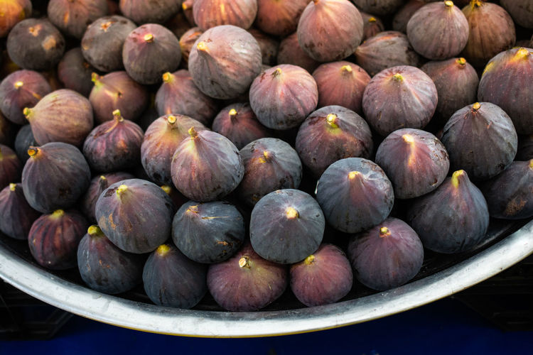 Ripe fig fruits in the market place