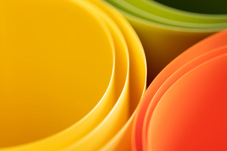 Full frame shot of multi colored paper