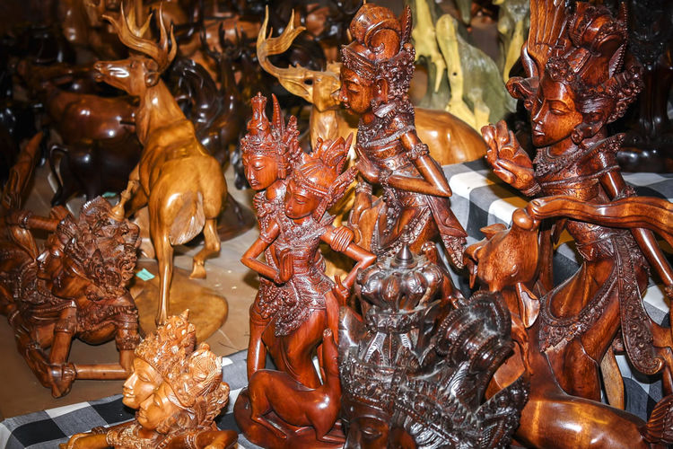 Close-up of food for sale in market