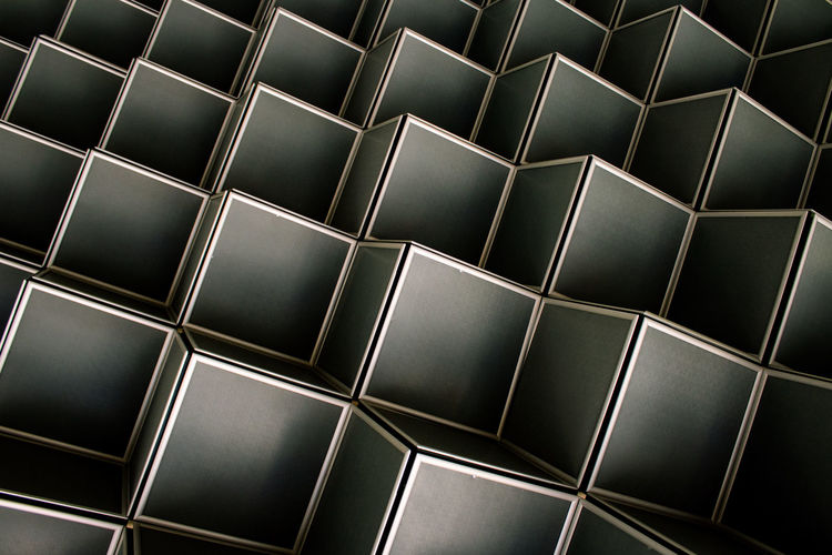 Full frame shot of ceiling box