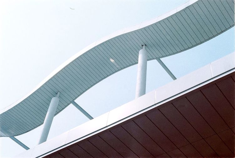 Exterior of modern building