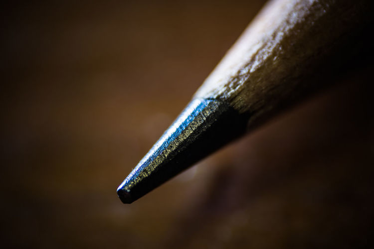 Close-up of pencil lead