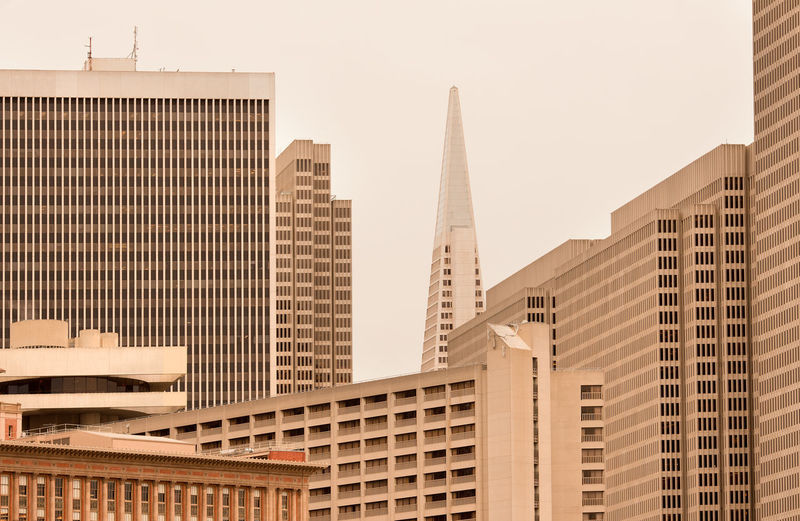Buildings at financial district of san francisco, california, united states