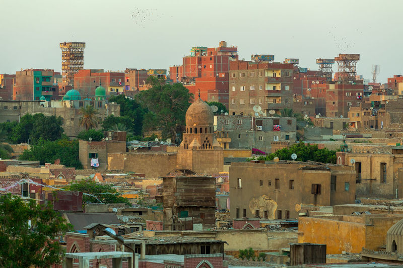 Buildings in city