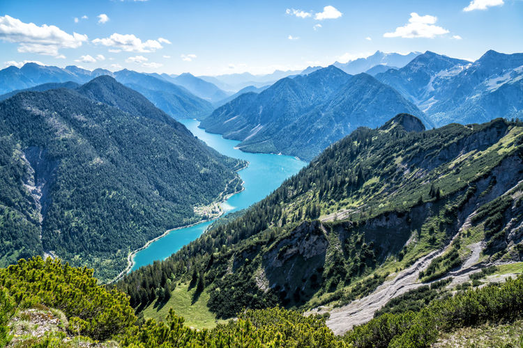 Plansee from tauern