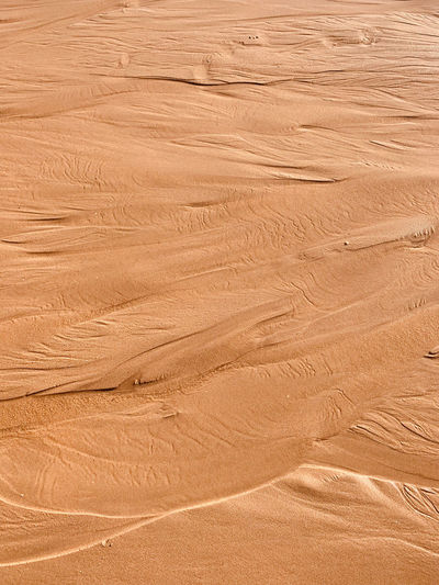 Full frame shot of sand beach 