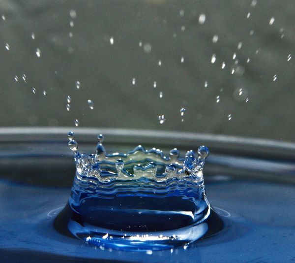 Close-up of splashing water outdoors