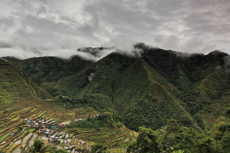 0177 the batad village cluster of the rice terraces of the philippine cordilleras. banaue-luzon-ph.