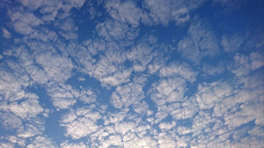 Full frame shot of blue sky