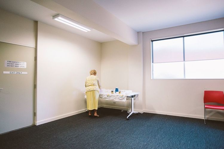 Interior of empty room
