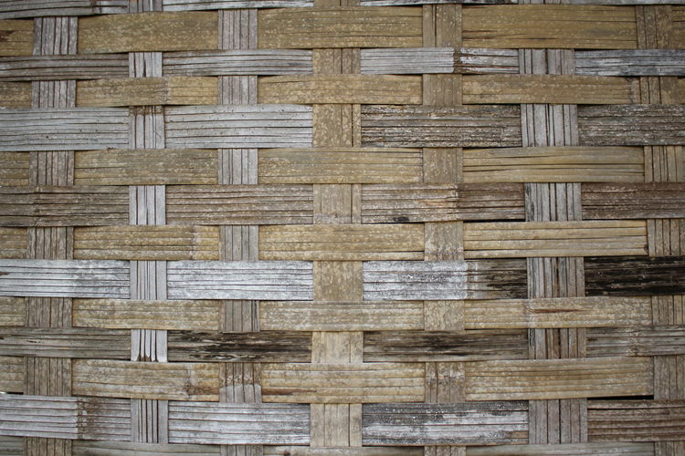 Wicker background original bamboo vilager style