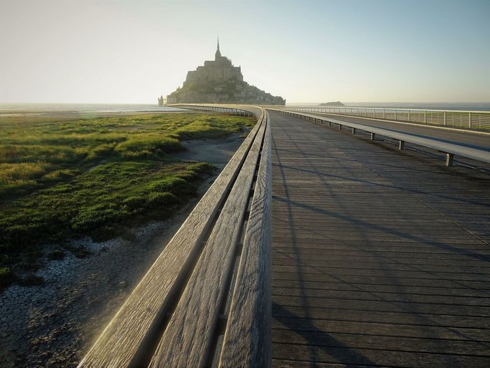 When the sun sets behind the horizon, all the tourists are gone too