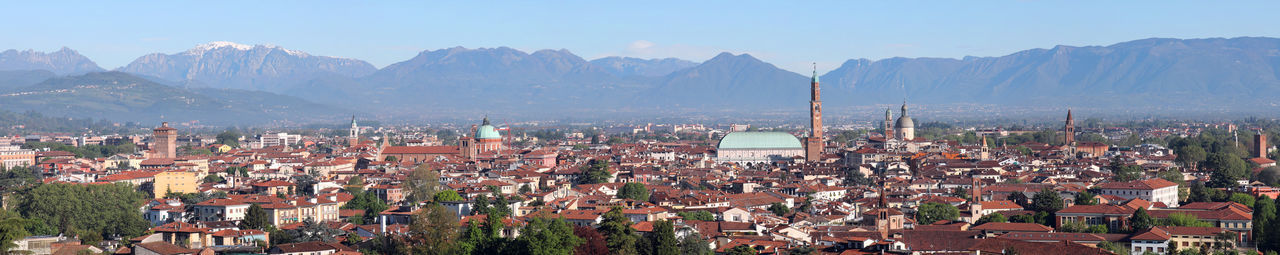 Panoramic view of cityscape 
