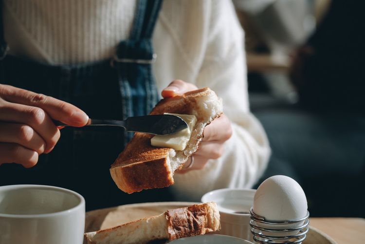 Spread some jam on your bread for breakfast
