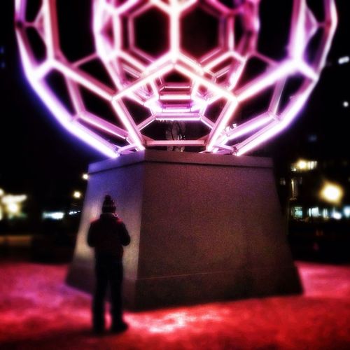 illuminated
