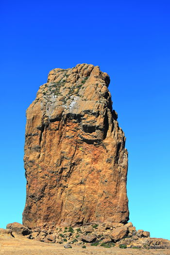 Roque nublo is the highest mountain in gran canaria