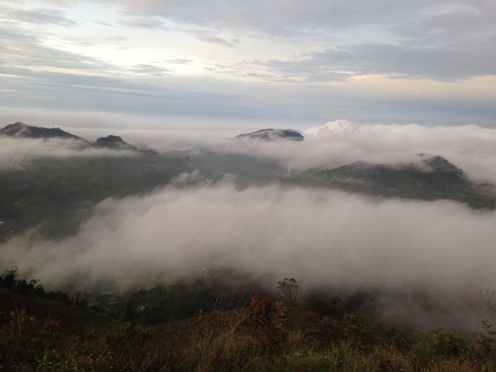 Cloud in prau mountain