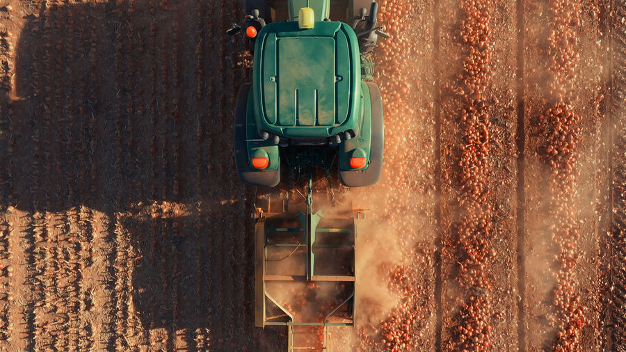 Close-up of abandoned vintage car on landscape