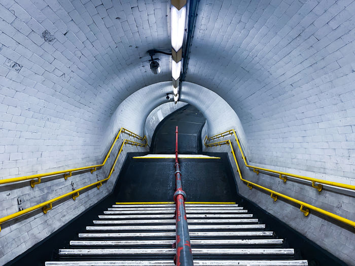 London underground tunnel
