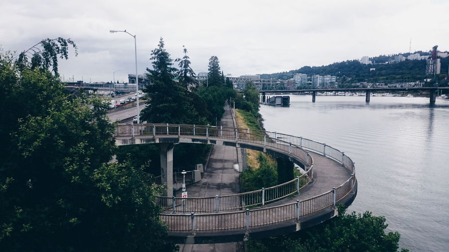 Bridge over river
