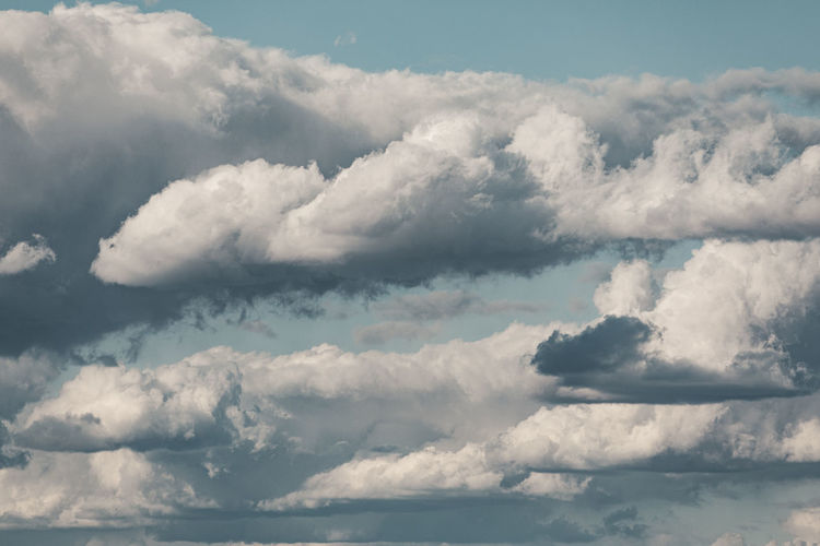 Low angle view of clouds in sky