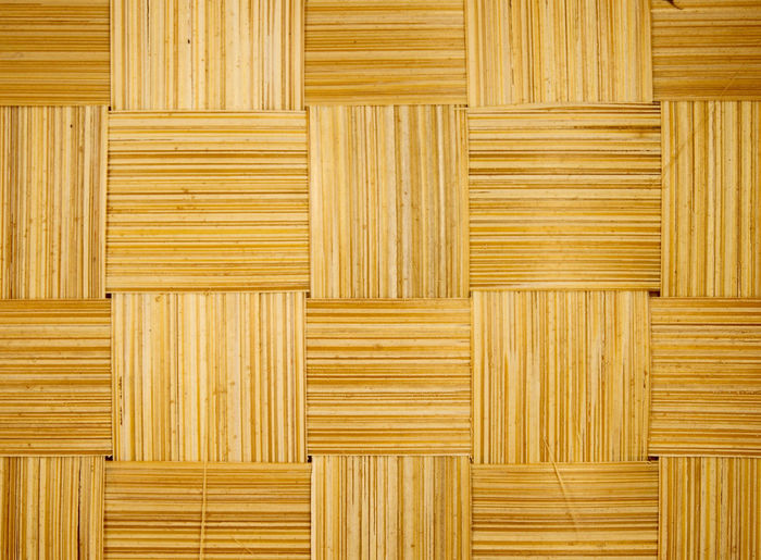 Full frame shot of bamboo basket 