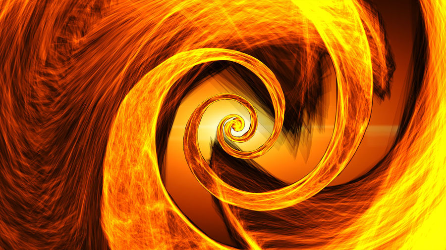 Abstract image of spiral pattern