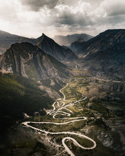 Dagestan landscape and roads