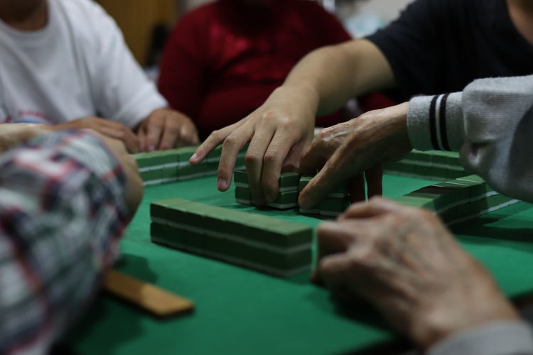 New year mahjong game