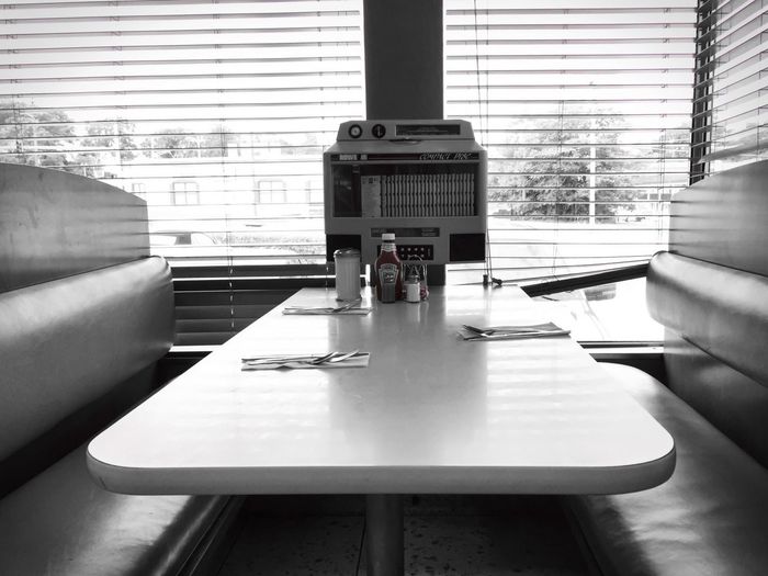 Interior of office building