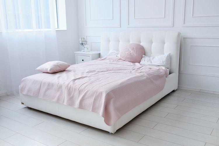 View of bed in bedroom